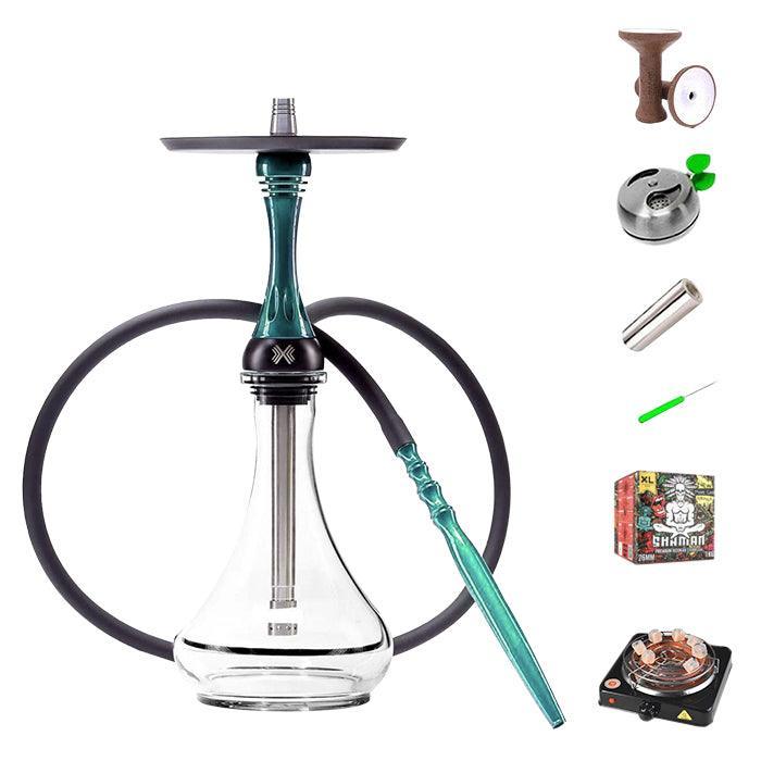 Alpha Hookah X Set - Green Candy