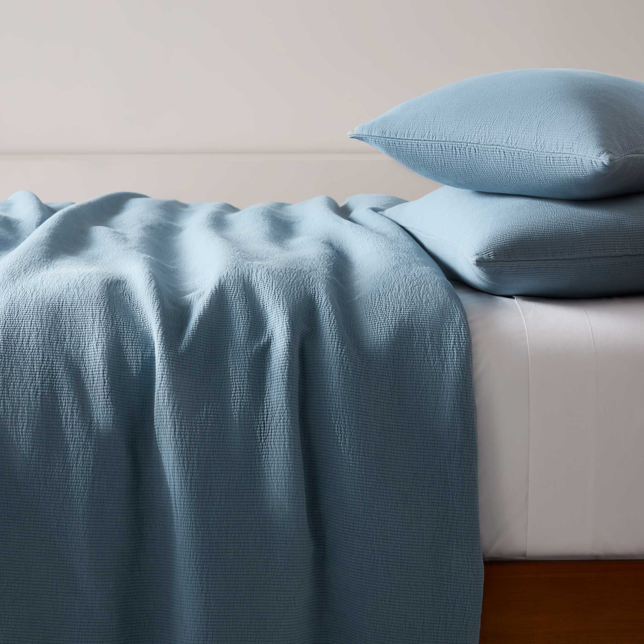 Ribbed Matelasse Duvet Cover