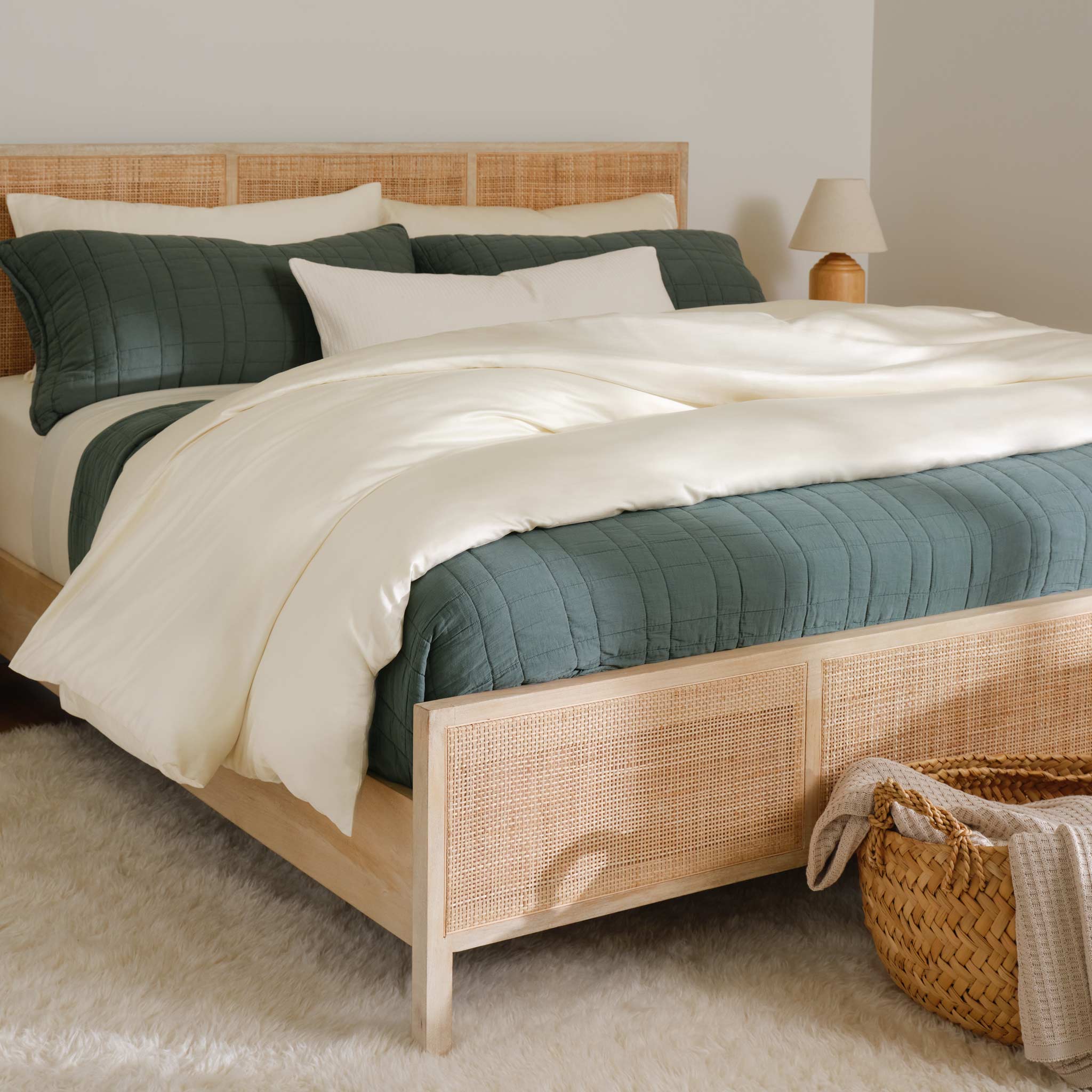 Lightweight Cotton Sham Set