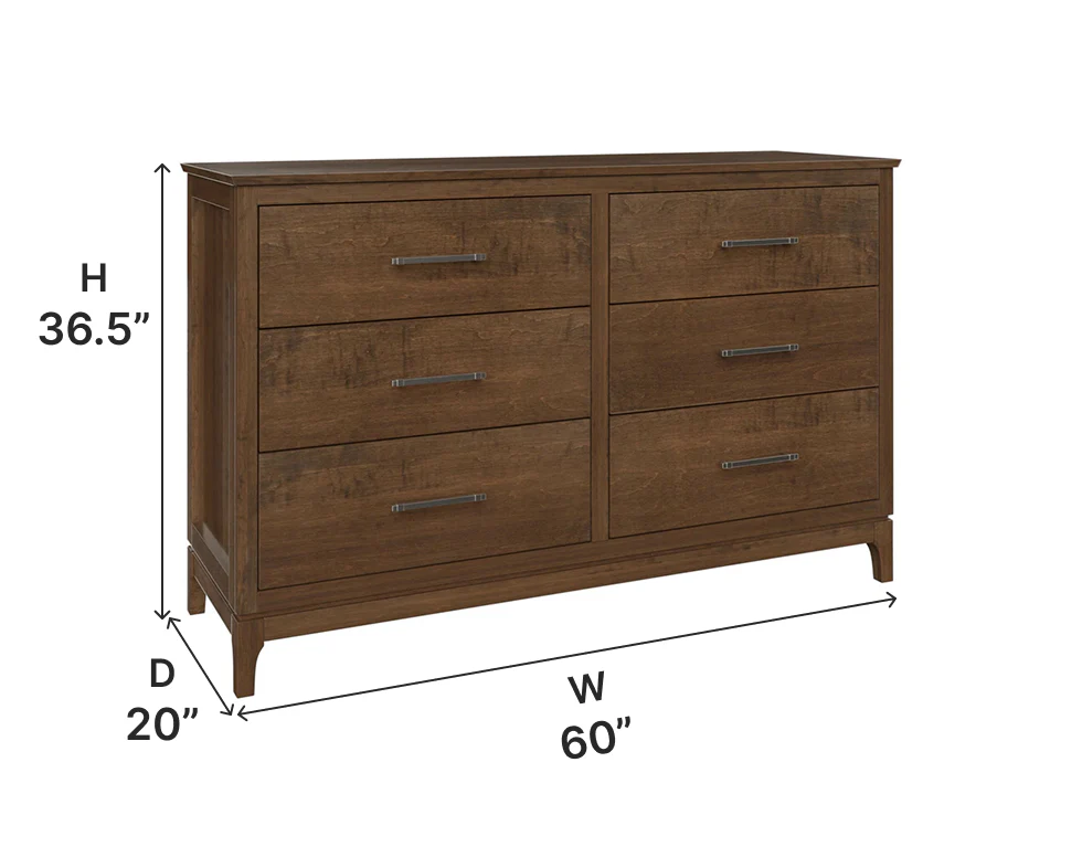 Amish Mill Creek Dresser