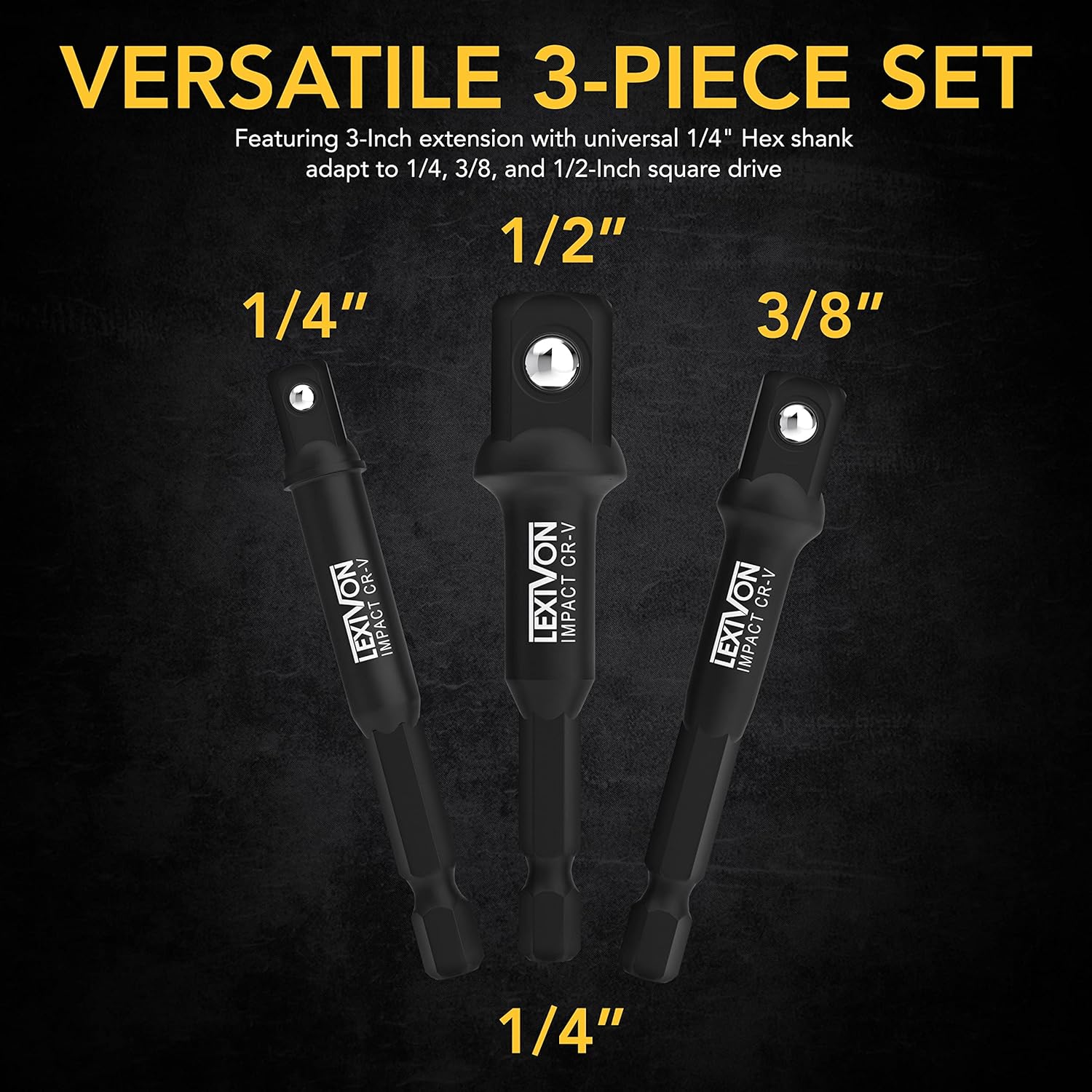 32-Piece Master HEX Bit Socket Set - Premium S2 Alloy Steel