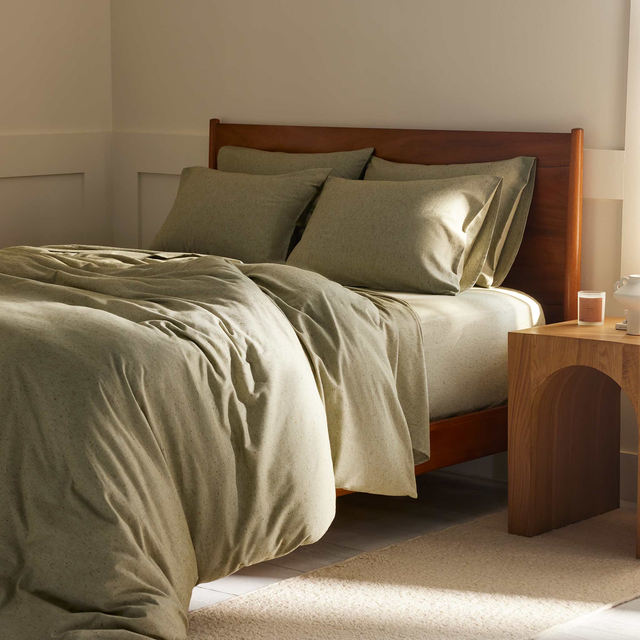 Brushed Flannel Duvet Cover