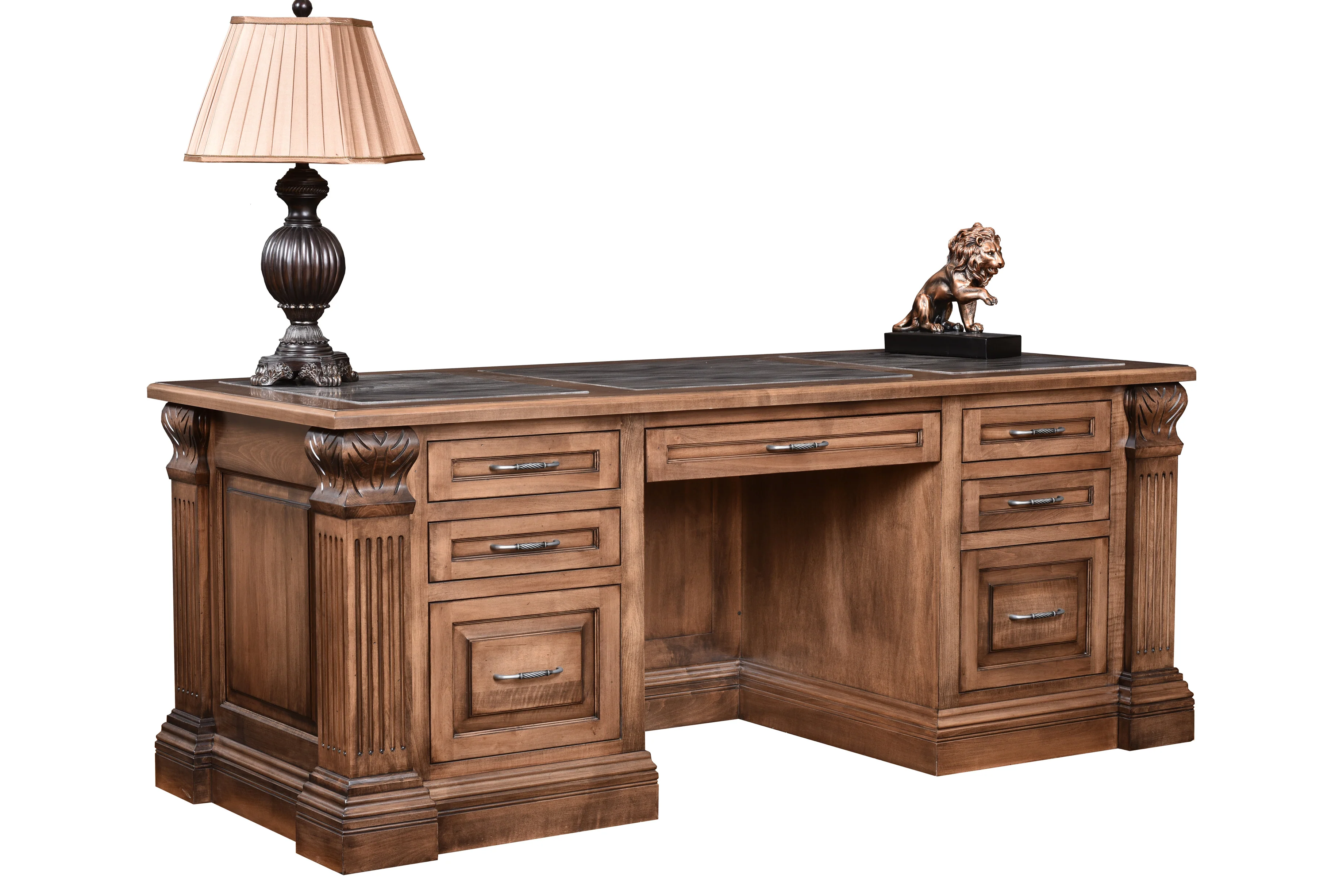 Amish Montereau Executive Desk