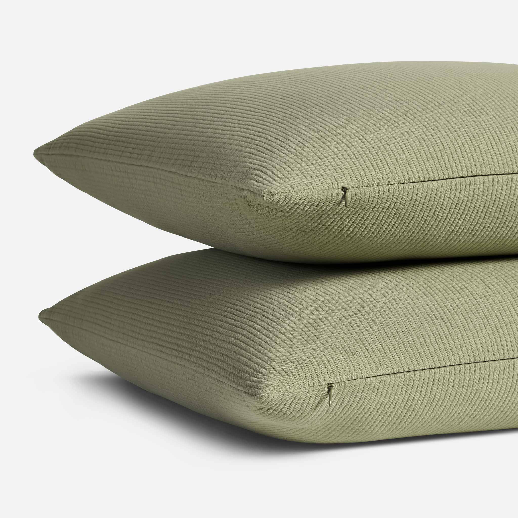 Ribbed Matelasse Sham Set