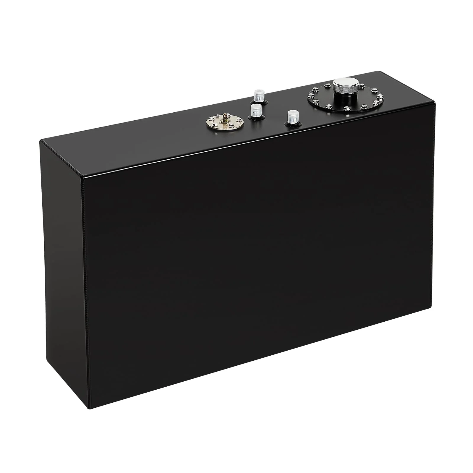 Garvee 17 Gal Polished Alum Fuel Cell & Sender for Drift & Strip