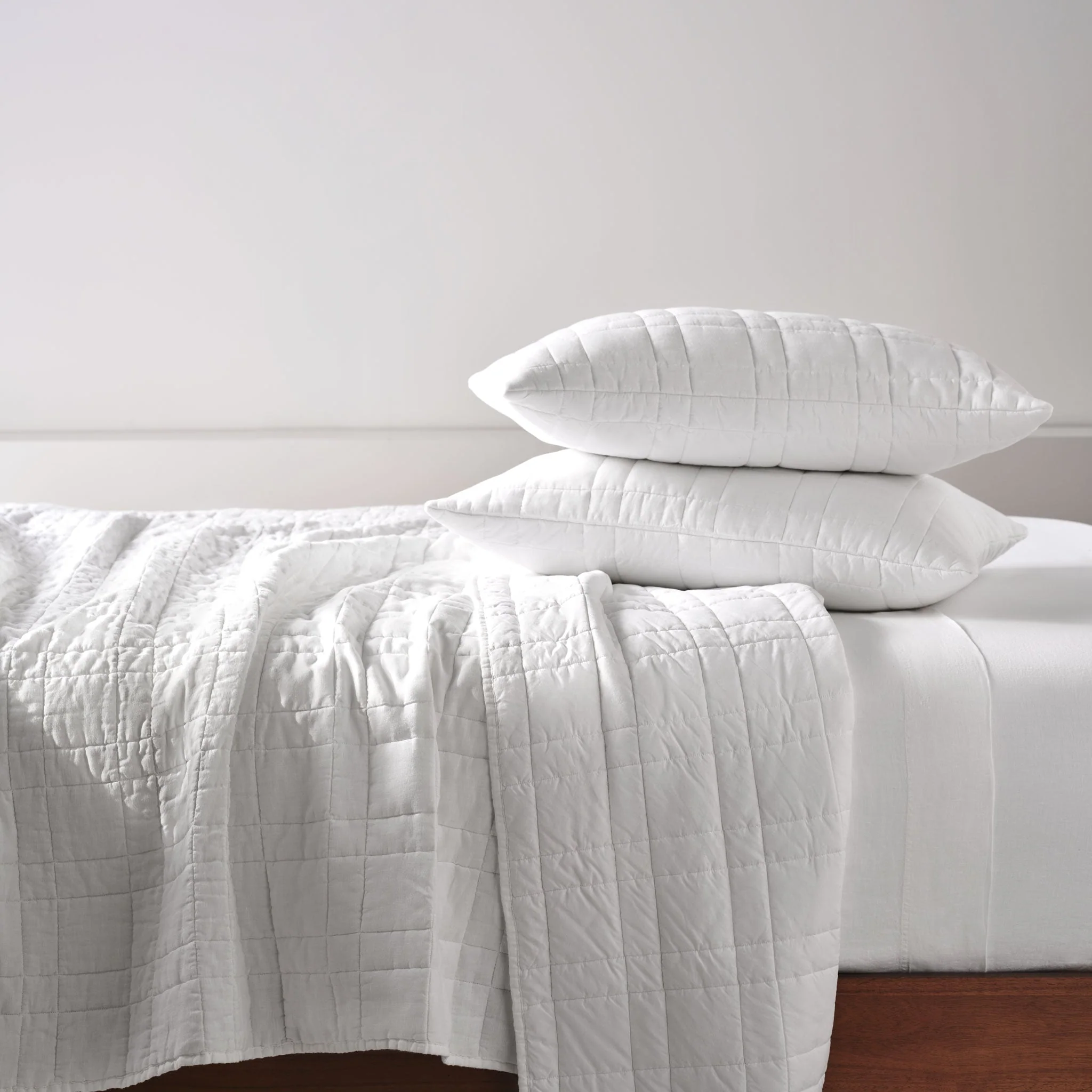 Washed European Linen Quilt