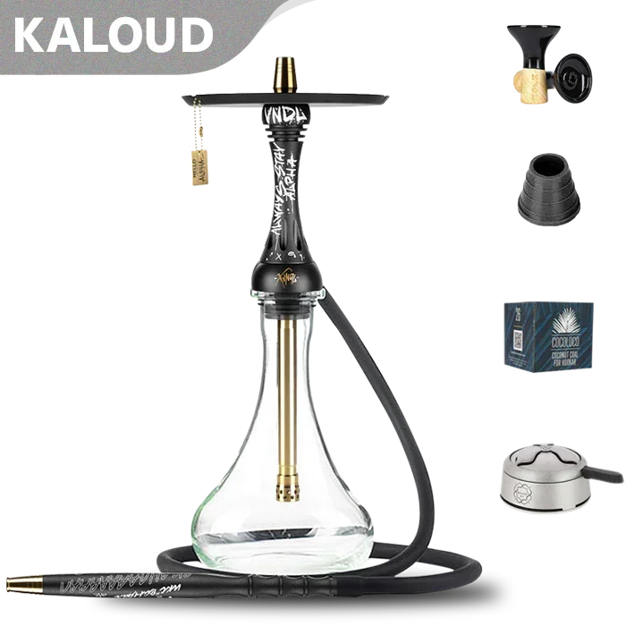 Alpha Hookah X VNDL Set - Jet Black