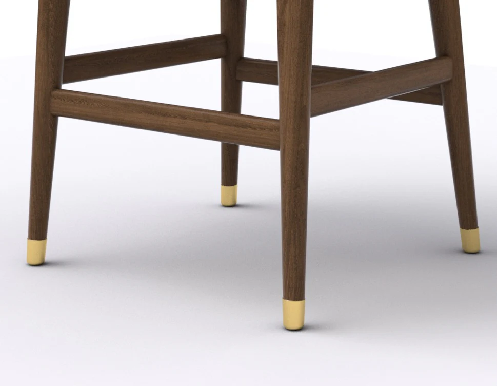 Counter Stool, Light Gray