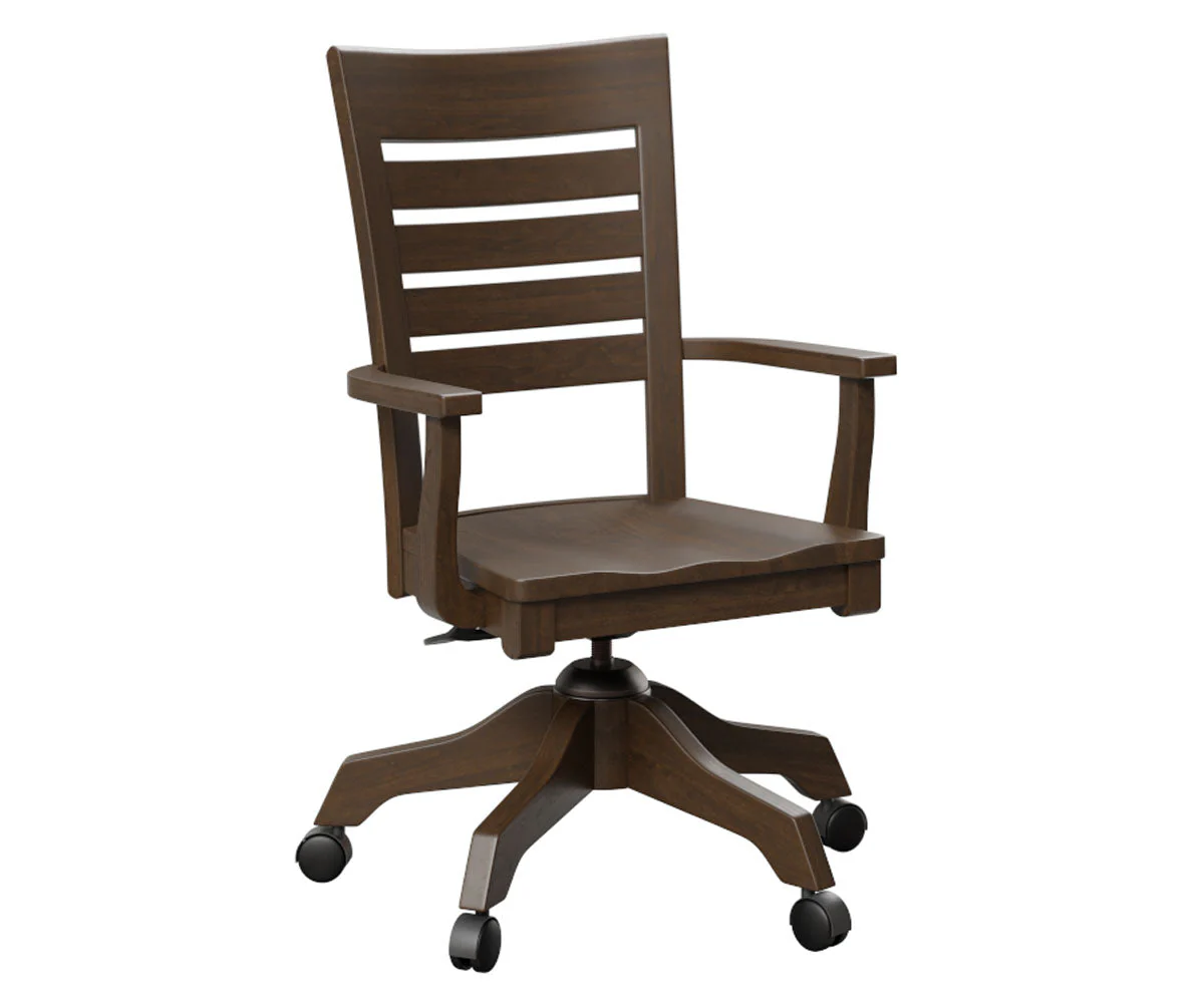 Amish Metro Ladder Desk Chair