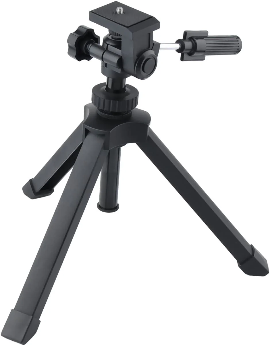 Heavy Duty Adjustable Table Top Tripod Scope for Binoculars Telescope DSLR Cameras and Other Device