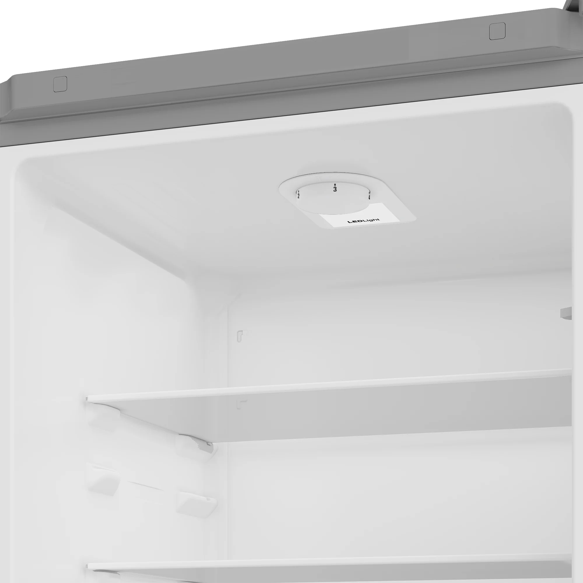Beko 50/50 Silver Fridge Freezer | CSG4582S