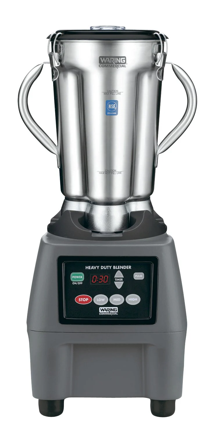 Commercial Ultra Heavy Duty 3.75 Blender, Electric Touchpad Controls with Variable Speed, Stainless Steel 1 Gallon Container, 120V, 5-15 Phase Plug
