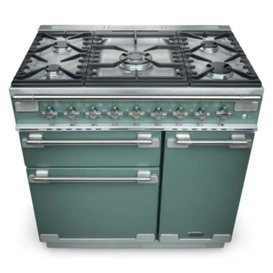 Rangemaster Elise 110cm Electric Induction Range Cooker | Mineral Green | ELS110EIMG