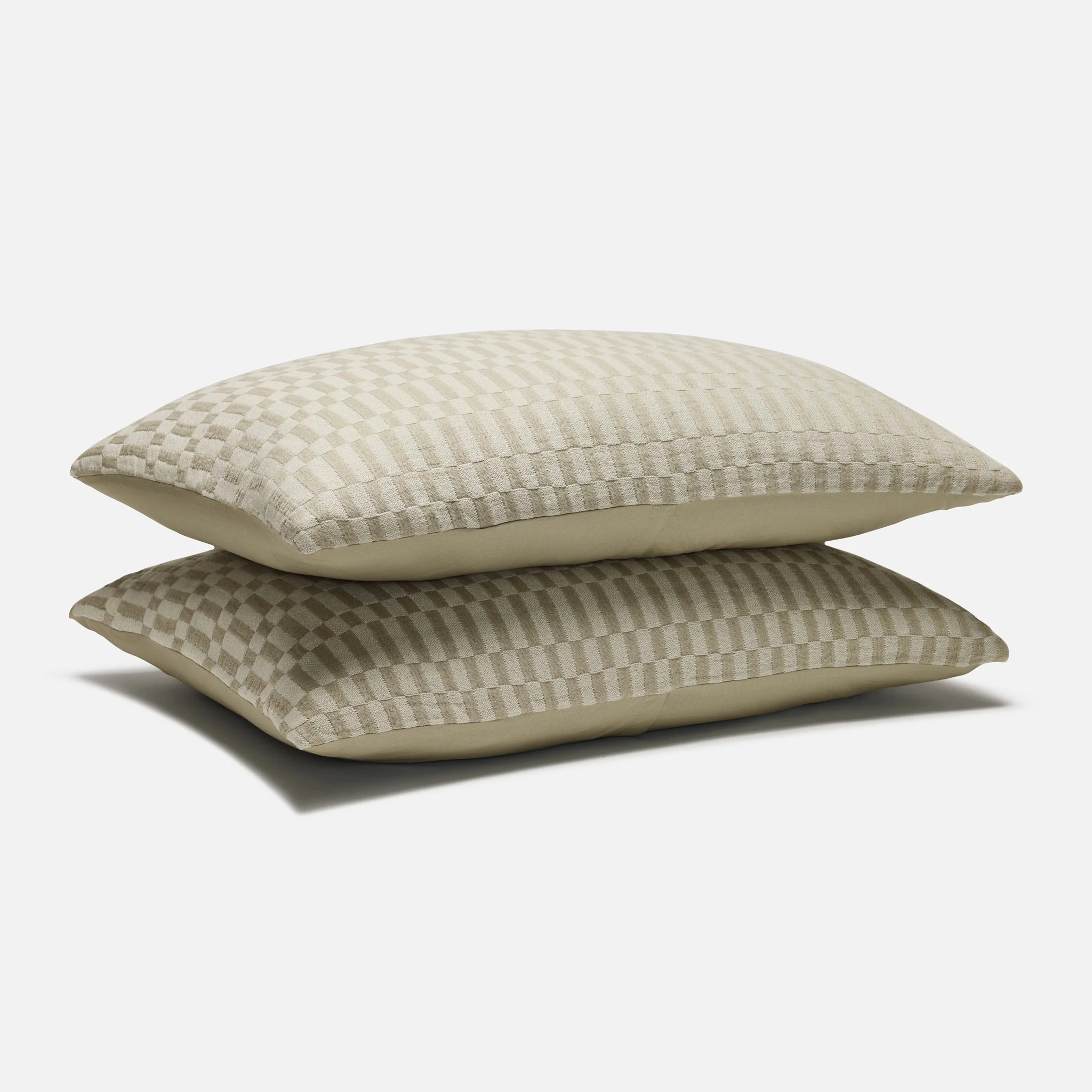 Woven Checkerboard Sham Set - Last Call