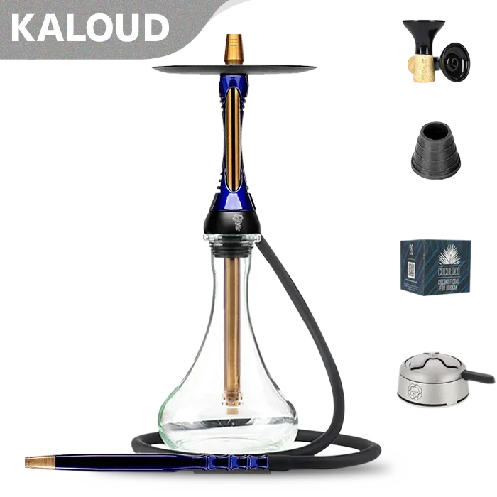 Alpha Hookah S SET - Dark Blue