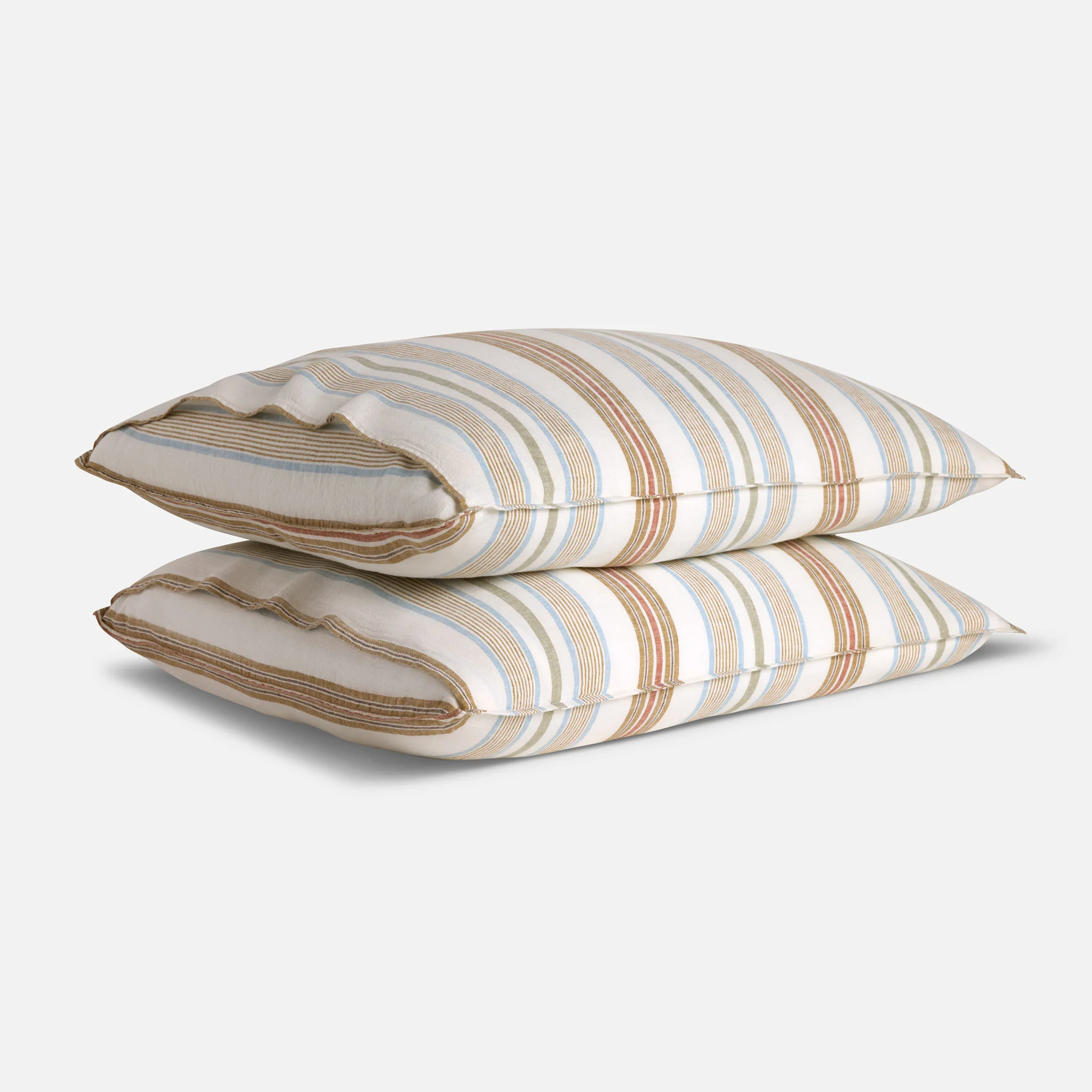 Washed European Linen Pillowcase Set