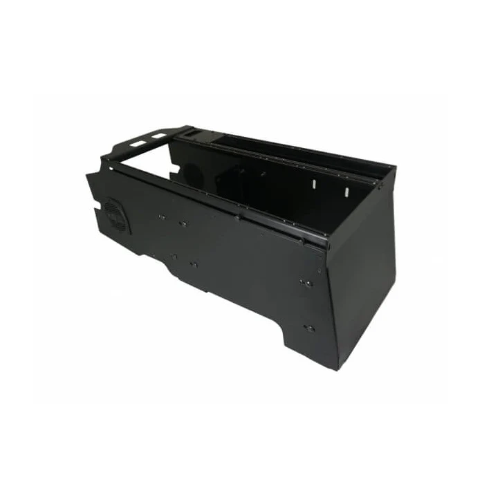 Havis Vehicle-Specific 24鈥?Wide Flat Console for 2021-2025 Ford F-150 Police Responder, Special Service vehicle (SSV), 2023-2025 Ford F-250, 350, 450 XL & XLT Super Duty pickup, F-450 & 550 cab chassis & F-600 Chassis Cab