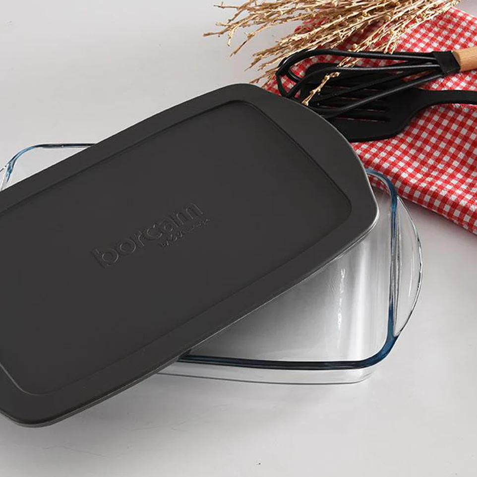 Borcam 1.95Lt Casserole with Lid Grey