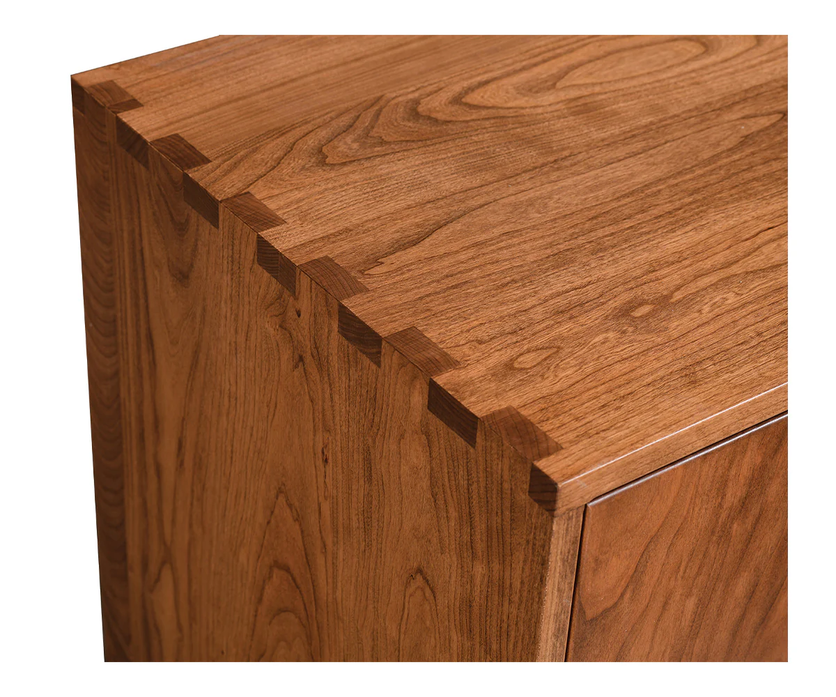 Amish Mid Century TV Console