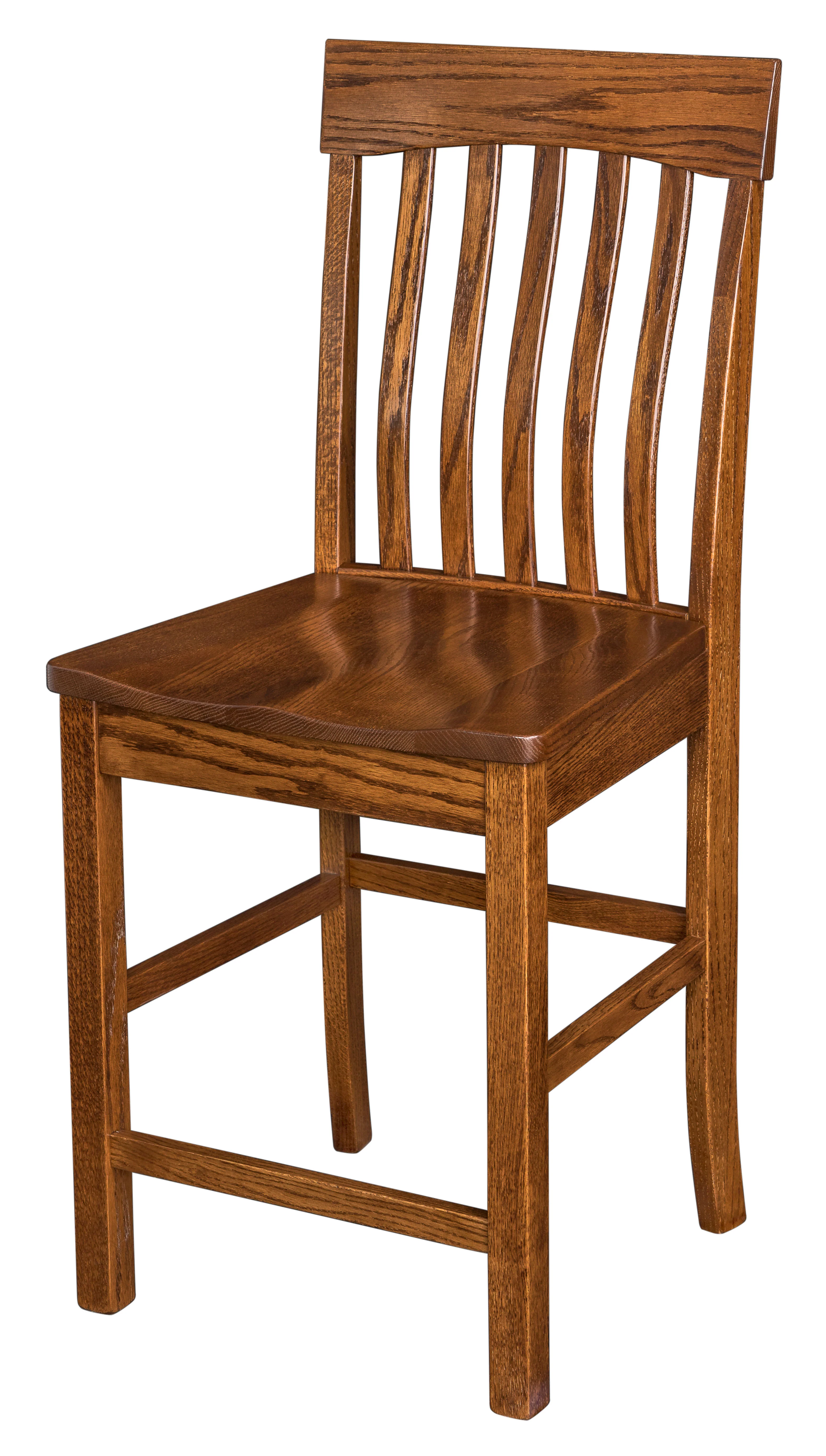 Amish Madison Stationary Bar Chair