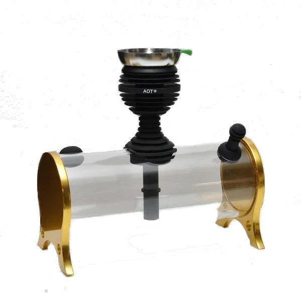 Apple on Top TableTop Shisha GOLD