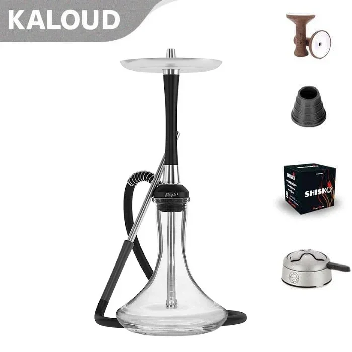 MattPear Simple S Pro Slim Hookah - Black