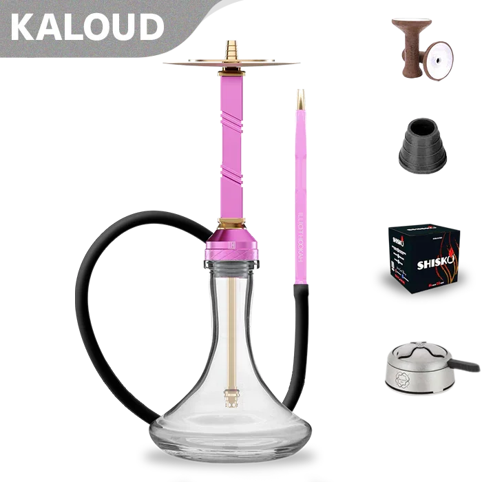 Illicit Hookah Model XI - Pink