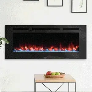 SimpliFire 48-in Allusion Wall Mount Electric Fireplace