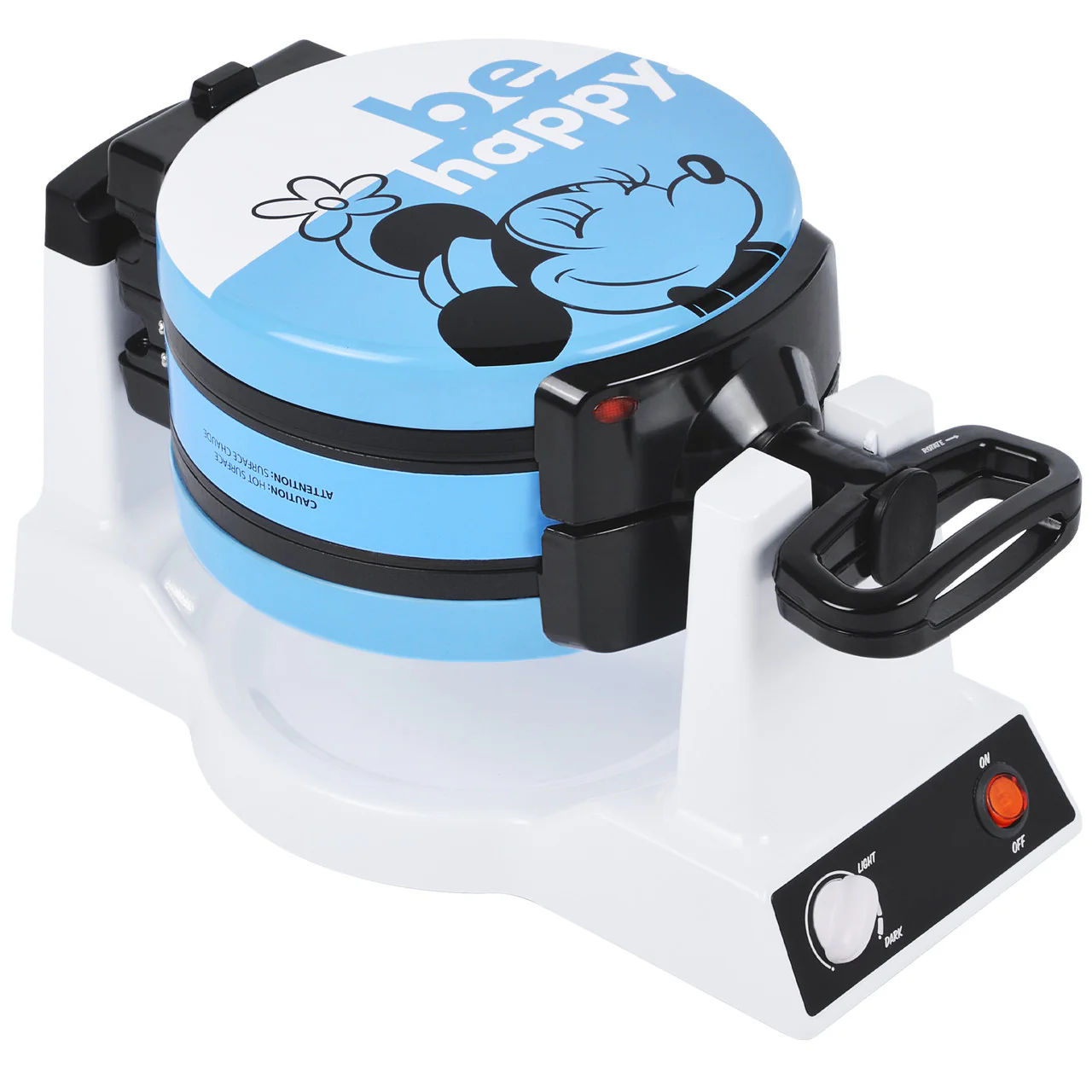 Mickey and Minnie Double Flip Waffle Maker