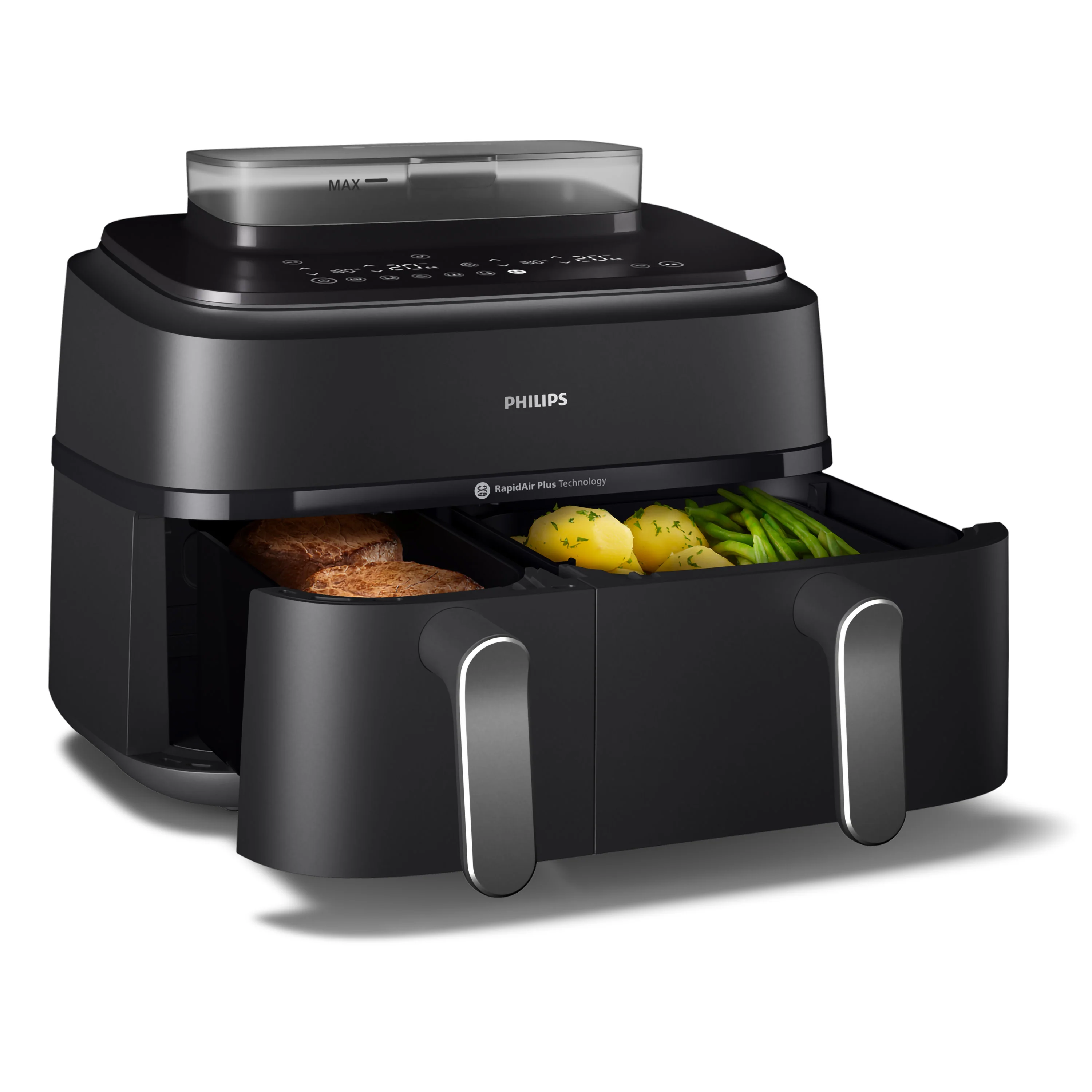 Philips Airfryer 5000 Series Dual Basket with Steam