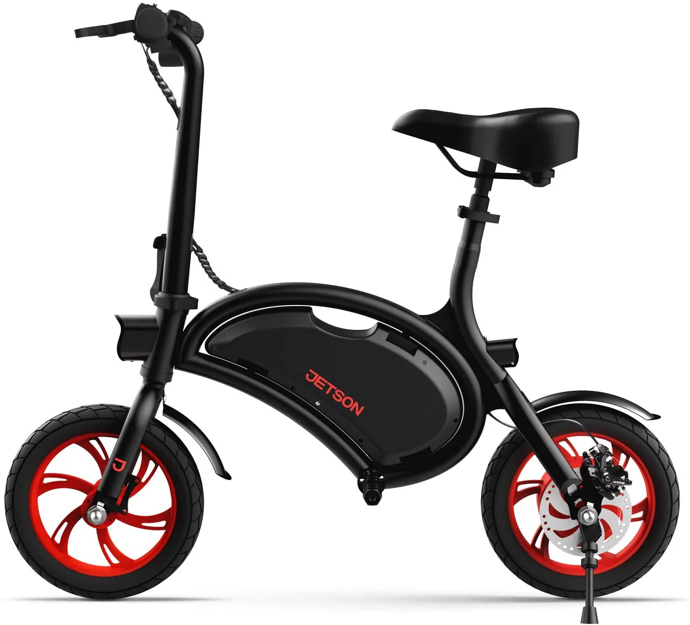 Folding Electric Ride On, Easy-Folding Built-In Carrying Handle, Lightweight Frame, LED Headlight, Rechargeable Battery, Ages 12+