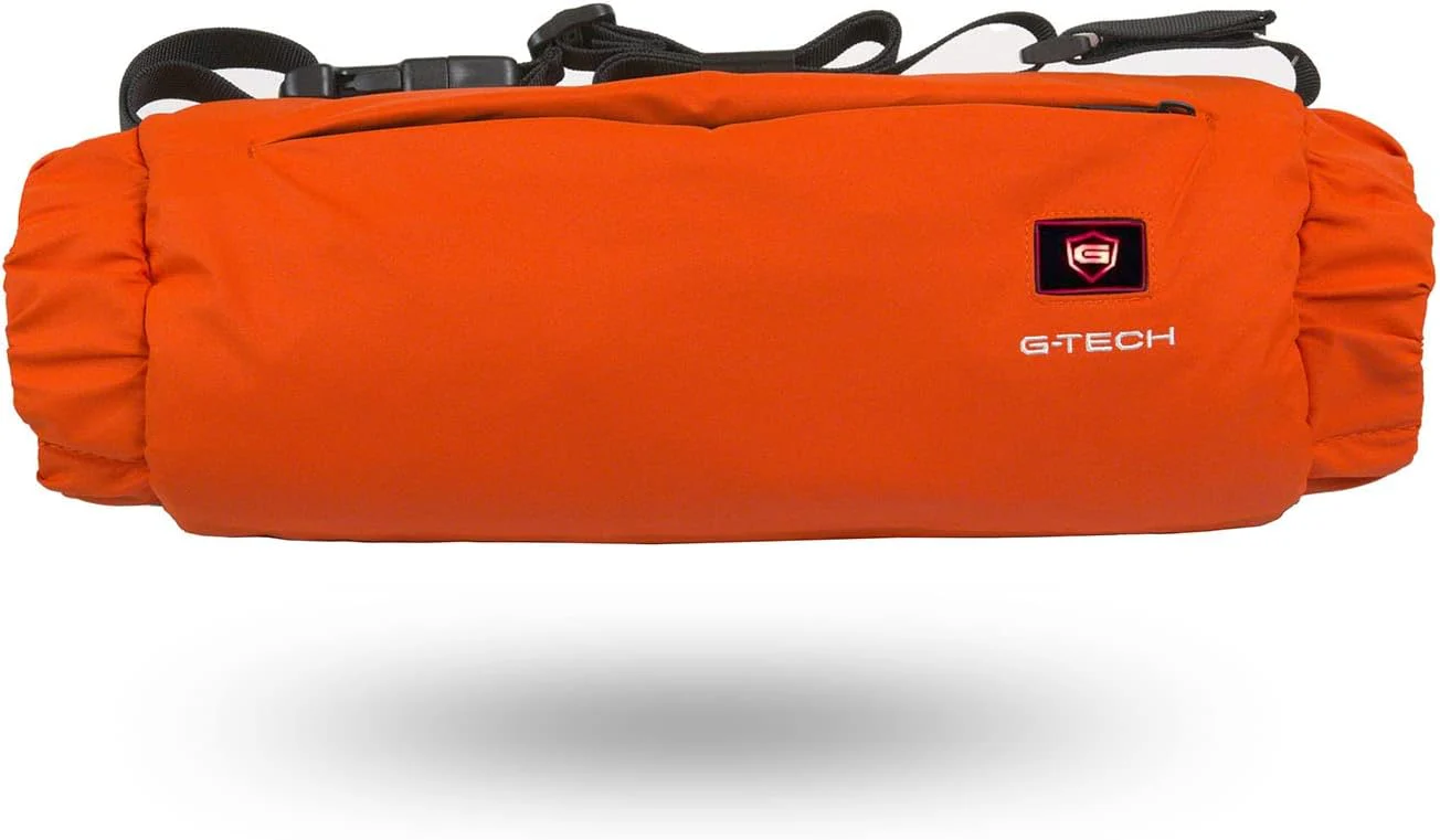 Electronic Heated Hand Warmer - Rechargeable 7.4 Lithium Battery Water-Resistant Fabric, Up to 12+ Hours of Heat