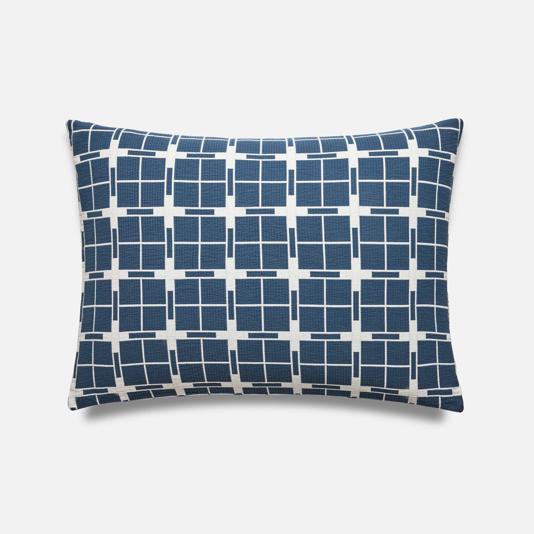 Ribbed Matelasse Sham Set