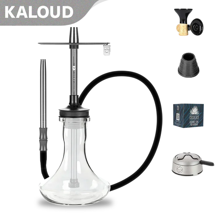 Alpha Misha Rebel Hookah - Nardo Grey