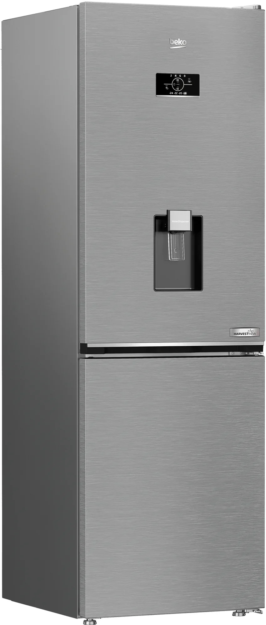 Beko Freestanding AeroFlow鈩?Fridge Freezer with HarvestFresh鈩?| CNB3G4686DVPS