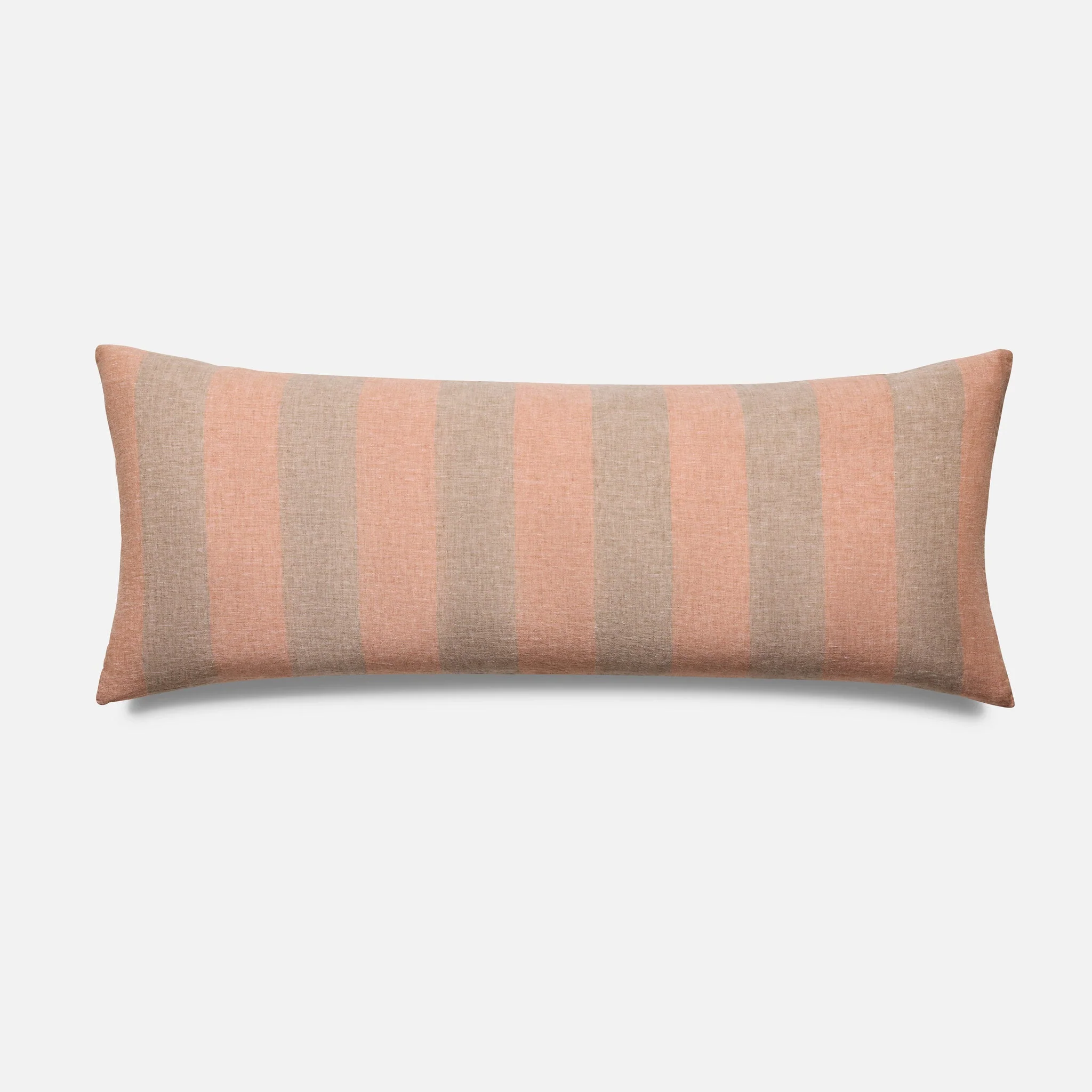 Washed European Linen Lumbar Pillow Cover