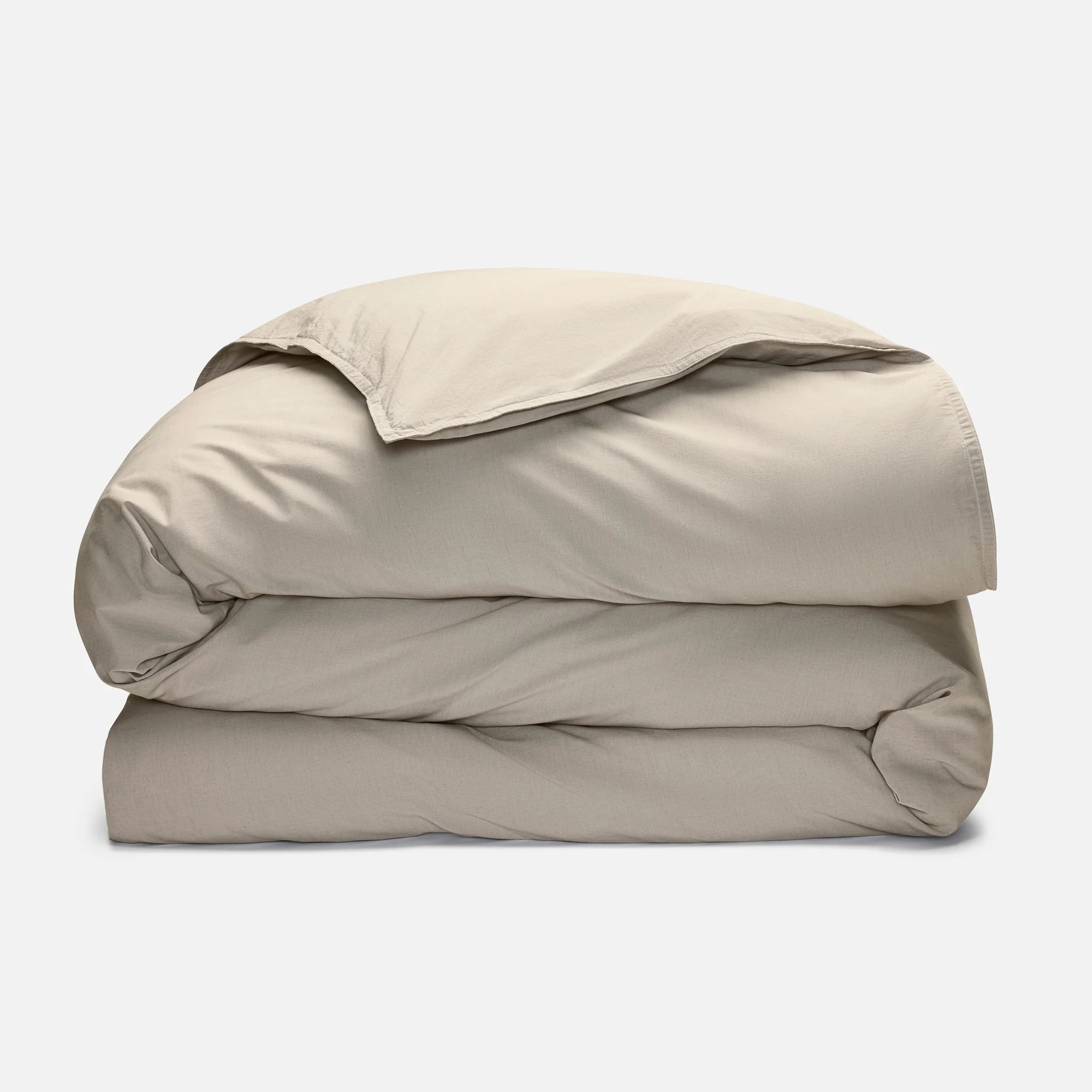 Washed Classic Percale Duvet Cover