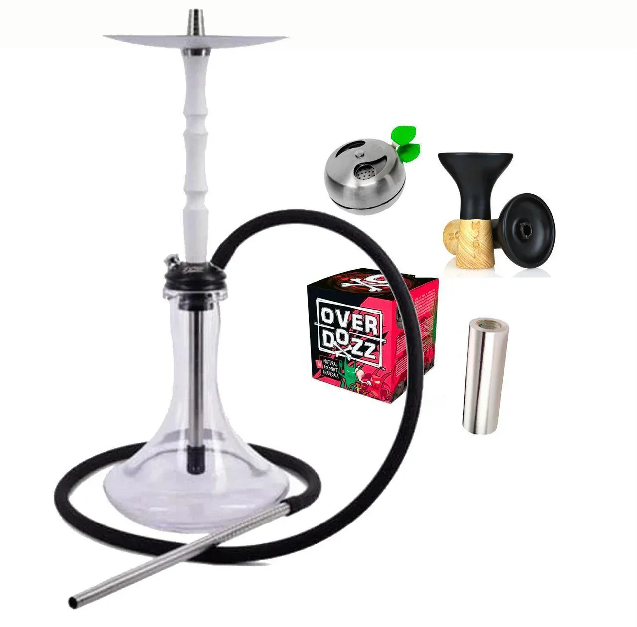 DSH Eco Shisha Set - White