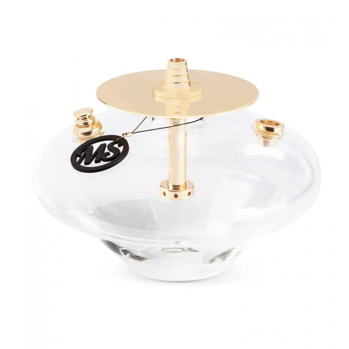 Arc Scandi Glass Shisha - Pink Gold