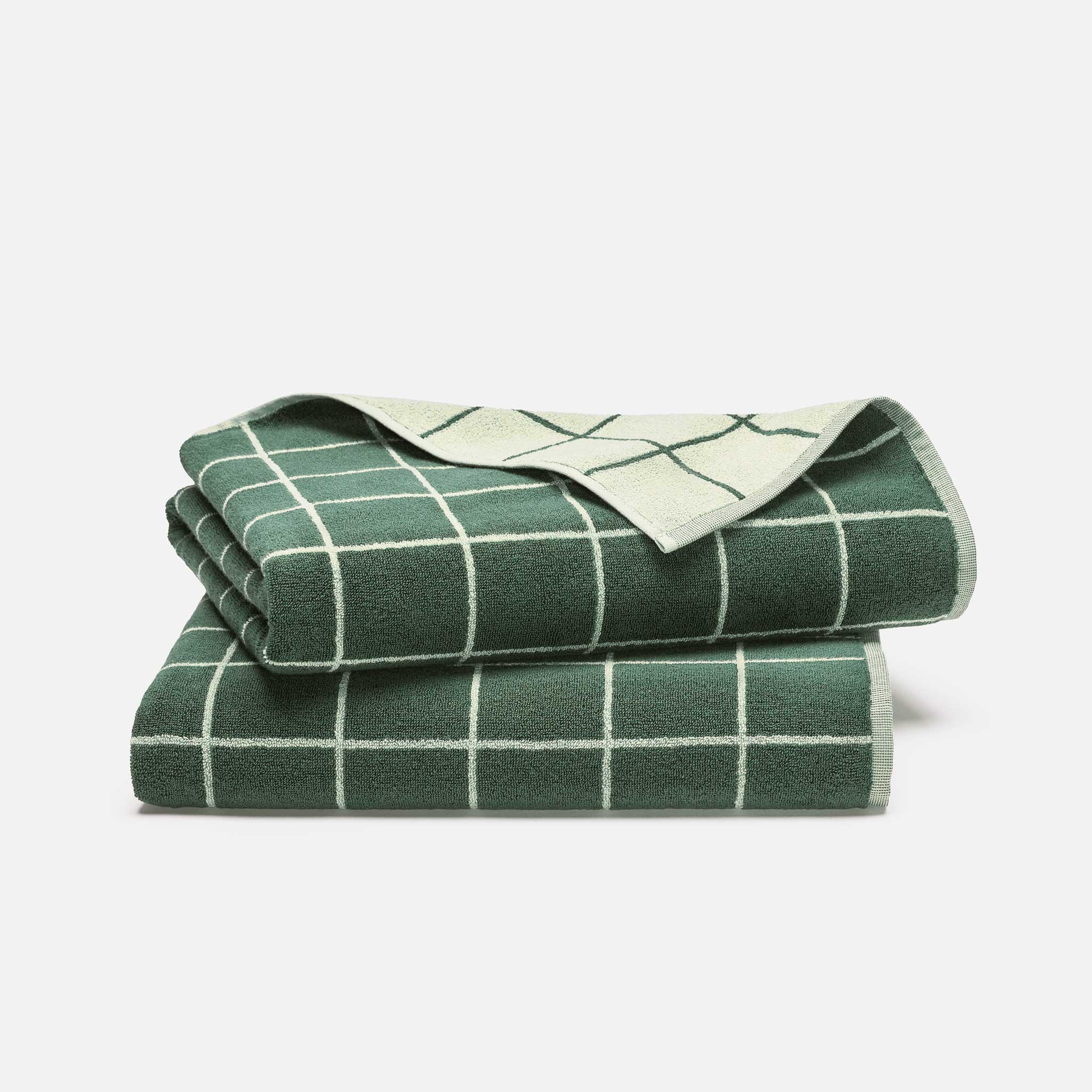 Windowpane Bath Sheets