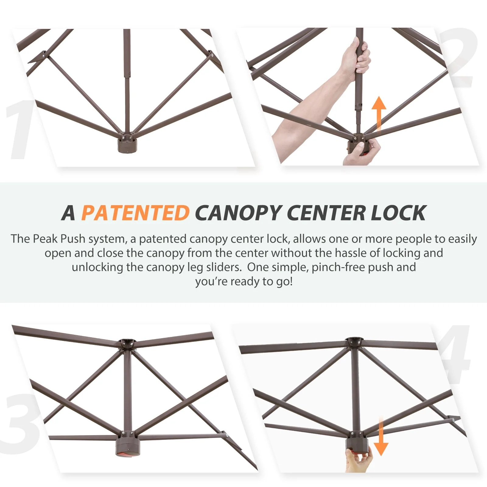 13x13 Pop Up Canopy Tent With Sidewall