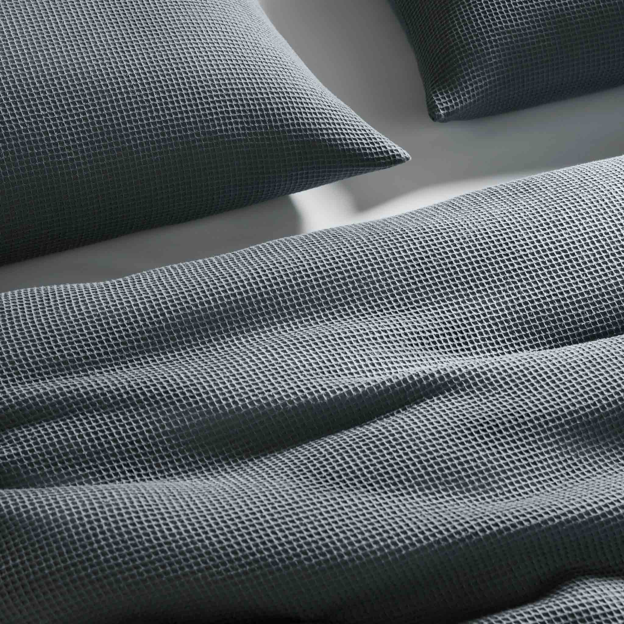 Micro Waffle Sham Set