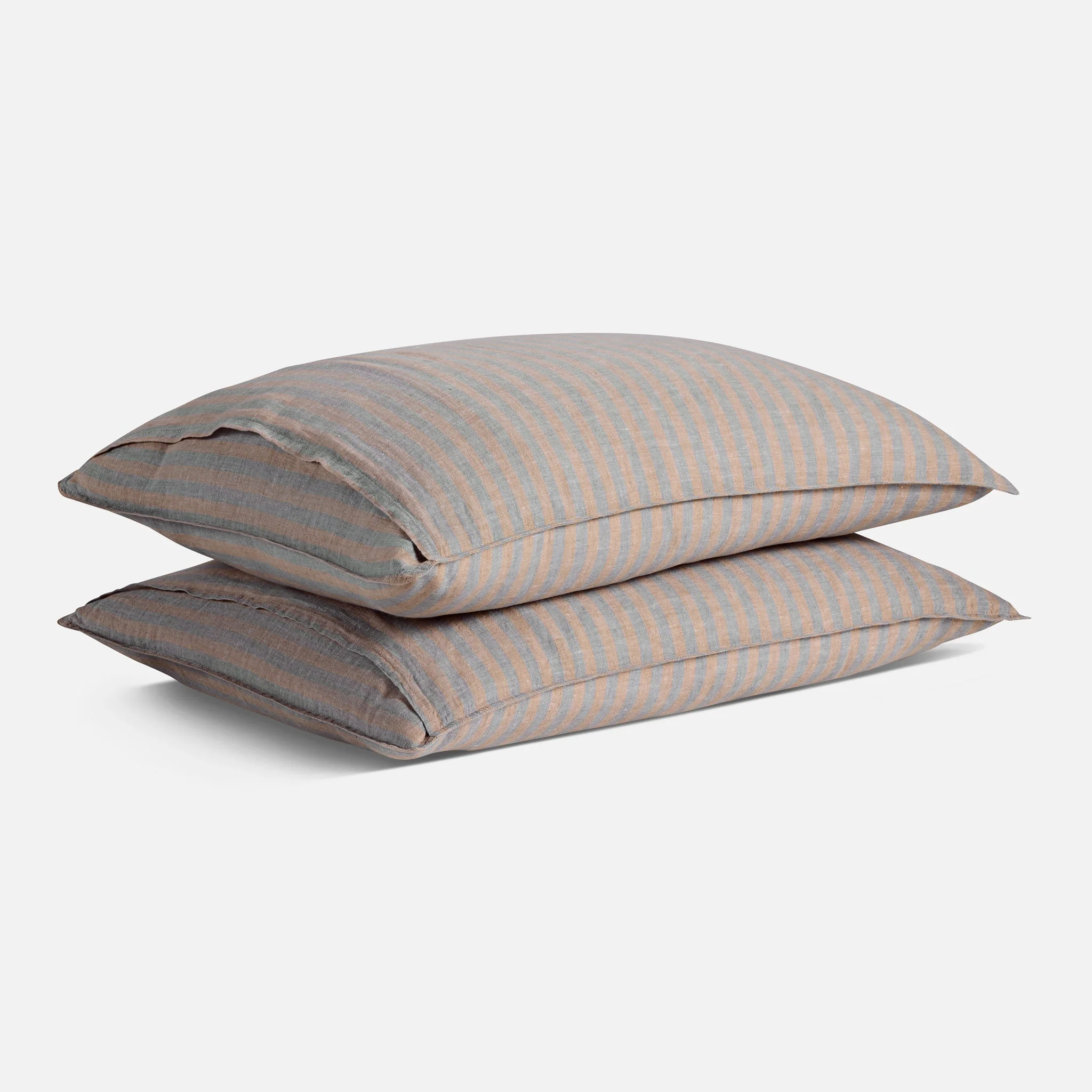 Washed European Linen Pillowcase Set