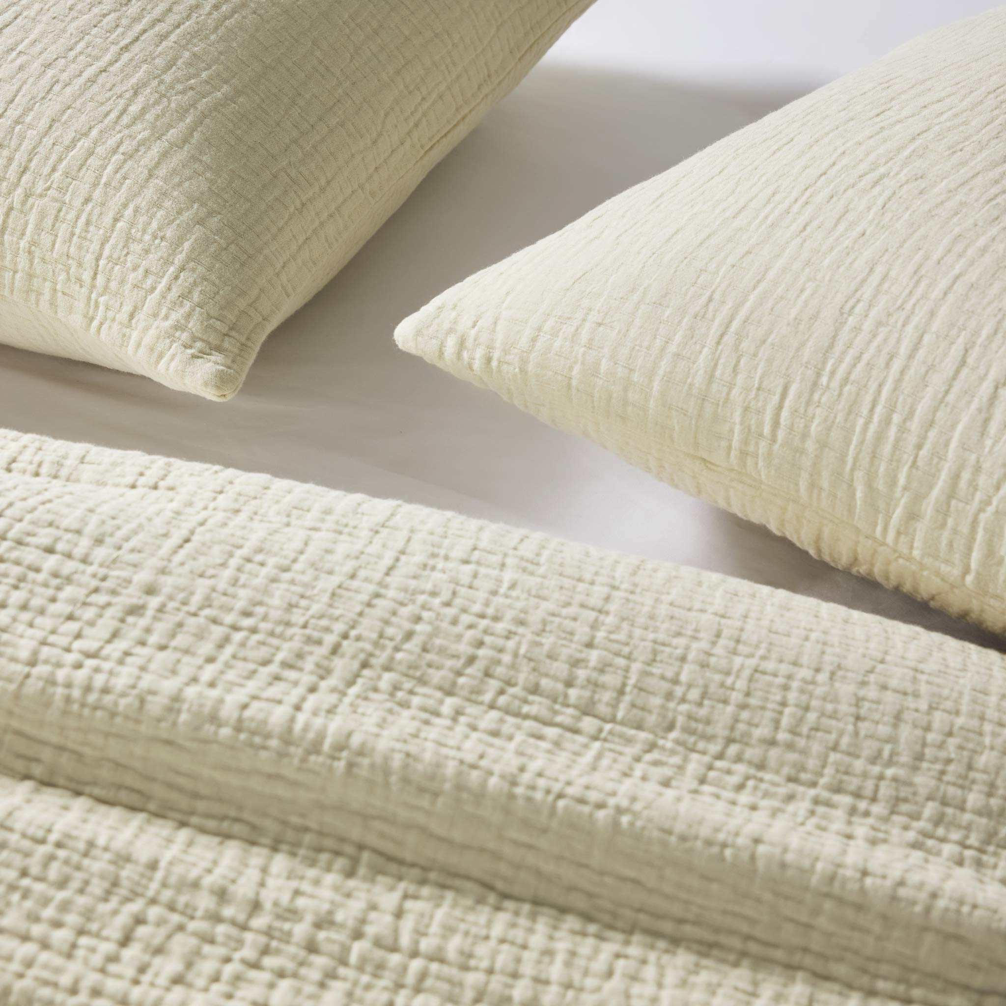 Breezeweave Crinkle Cotton Duvet Cover