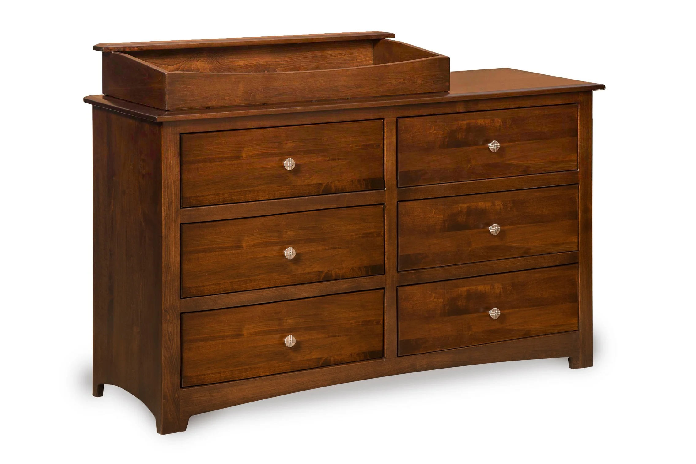 Amish Monterey Six Drawer Dresser