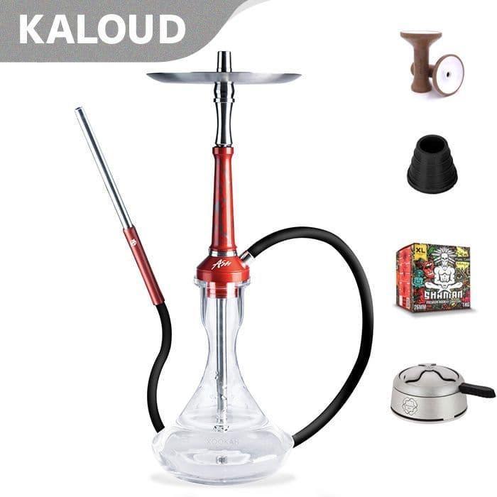 Ash Wood Atomic Hookah