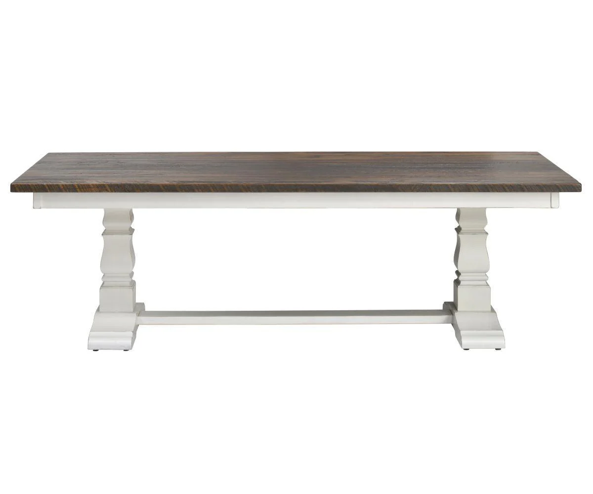 Amish Kimberley Trestle Table - Quick Ship