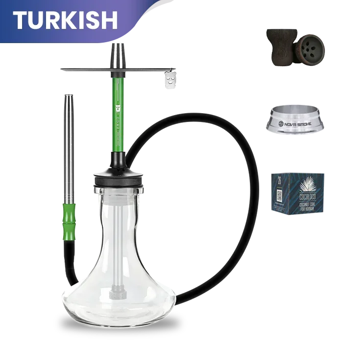 Alpha Misha Rebel Hookah - Grass