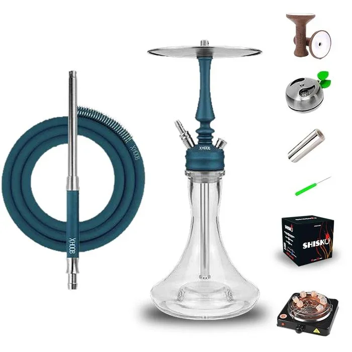 Hoob Mars Mini Hookah - Marine Blue