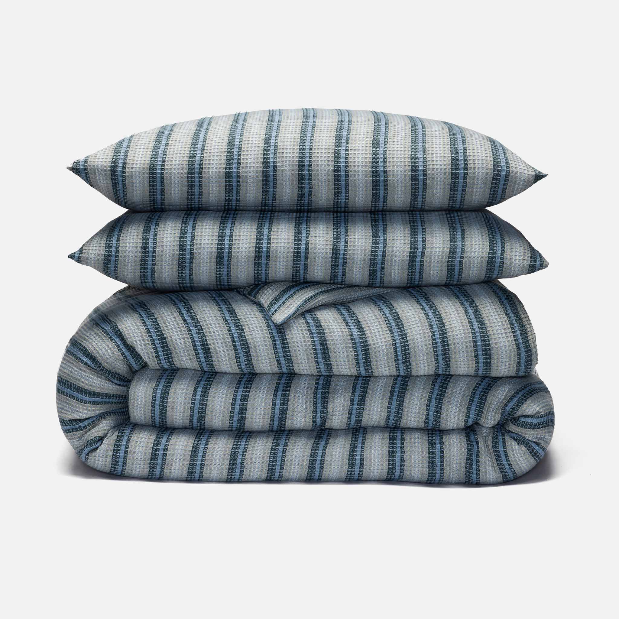 Micro Waffle Duvet Set